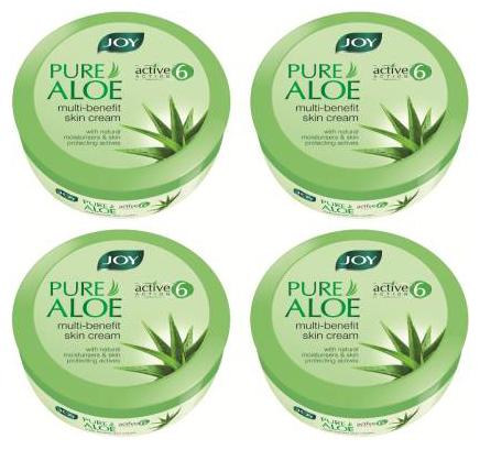 

Joy Pure Aloe Multi-Benefit Skin Cream 200 g each Pack of 4