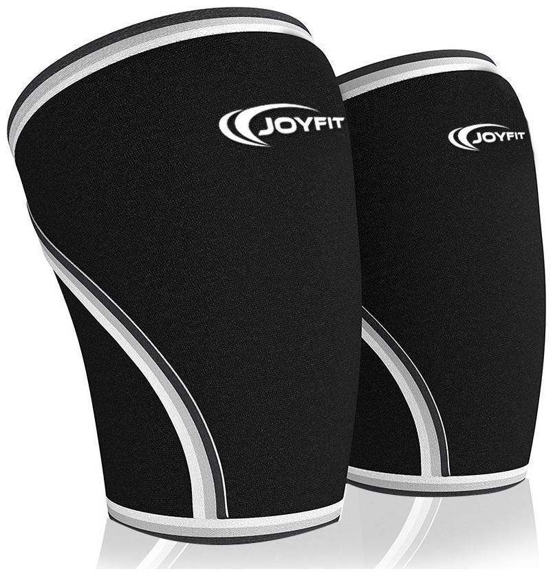 

JoyFit - Knee Sleeves Pair for Weightlifting Powerlifting Gym Workout Squats 8mm for Men and Women