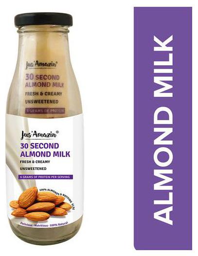 

Jus Amazin 30 Second Almond Milk - Unsweetened 125 g