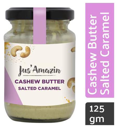 

Jus Amazin Cashew Butter - Salted Caramel High Protein Natural Vegan 125 g