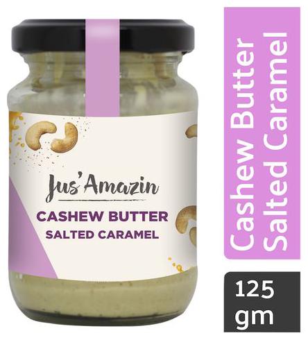 

Jus Amazin Cashew Butter - Salted Caramel High Protein Natural Vegan 125 g