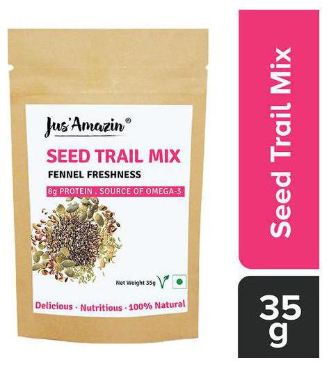 

Jus Amazin Seed Trail Mix - Fennel Freshness 35 Gm