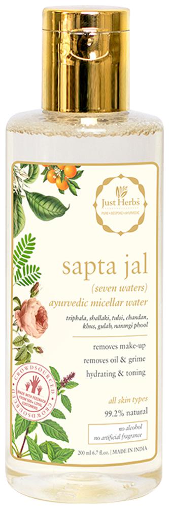 

Just Herbs Sapta Jal Ayurvedic Micellar Water200ml