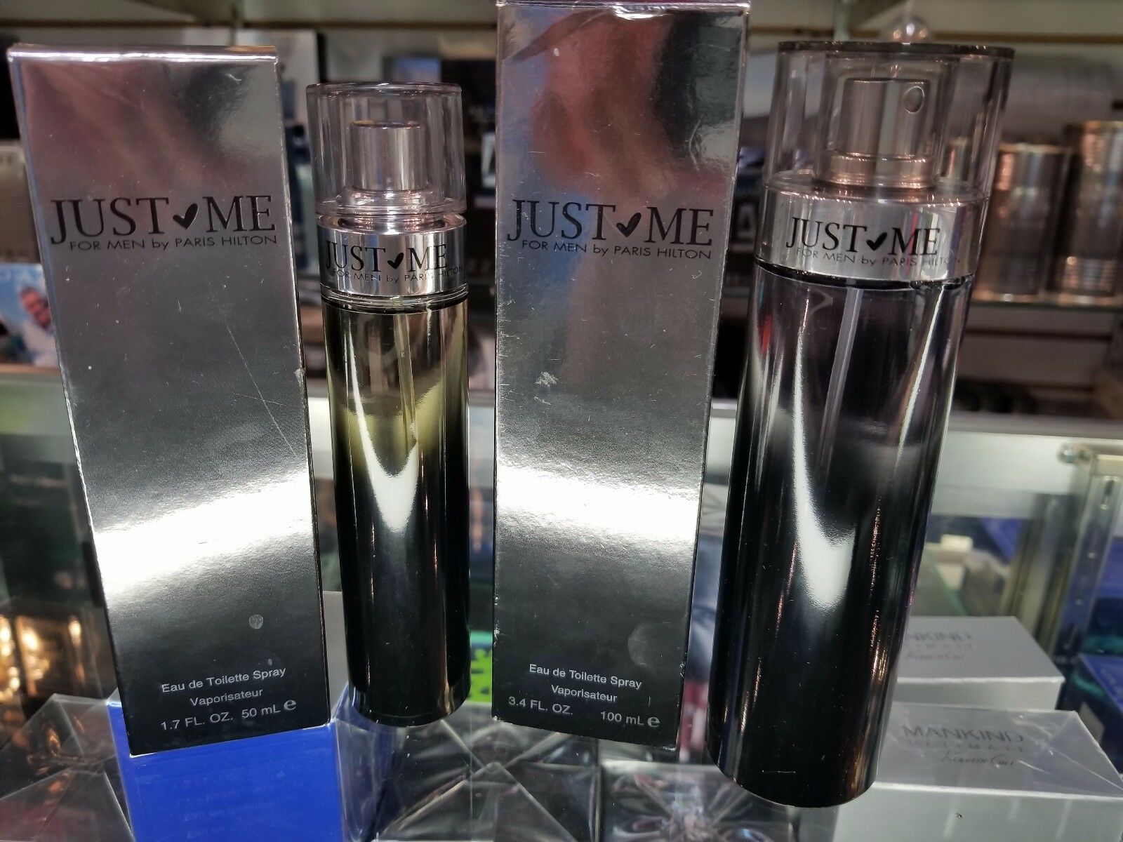 

JUST ME for Men 1 7 oz 3 4 oz EDT Eau De Toilette Spray by Paris Hilton NEW
