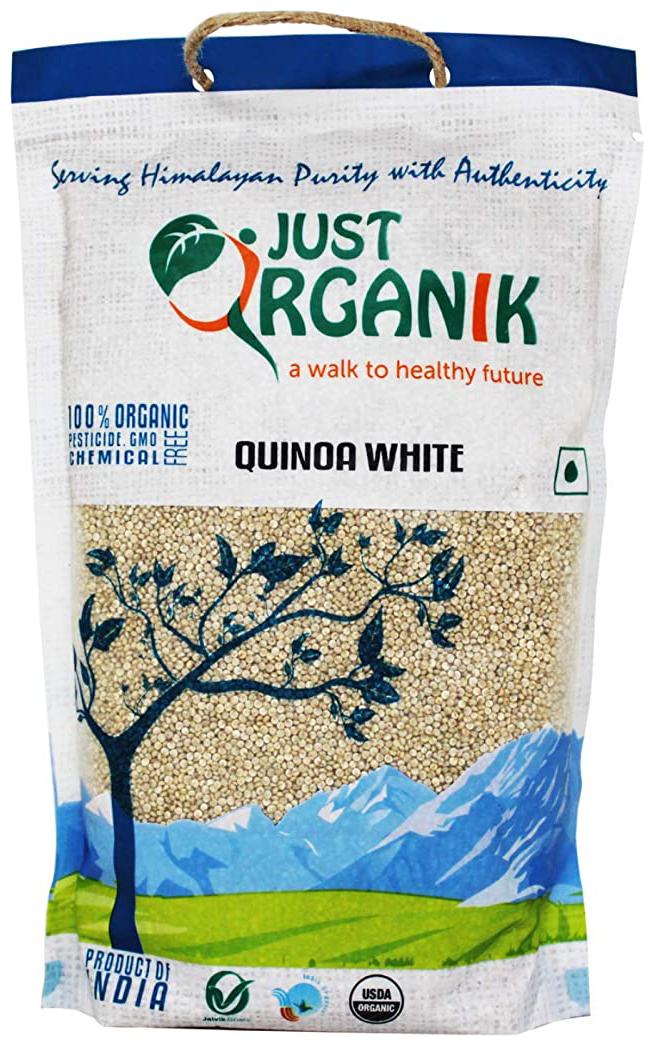 

Just Organik Quinoa White 500g (Pack of 1)