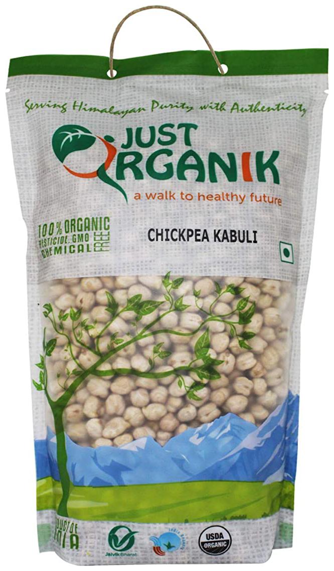 

Just Organik Chickpea Kabuli 500g (Pack of 1)