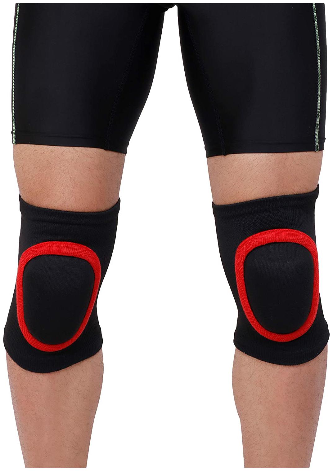 

JUST RIDER Knee Cap for Knee Pain Gym Protection Sports Arthritis Basketball Cycling Exercise Workout Injury Jogging Running Legs for Men and Women ( L)(Pack of 2)