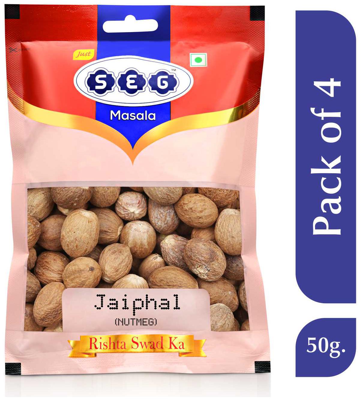 

Just Seg Masala Jaifal 50g (Pack of 4)