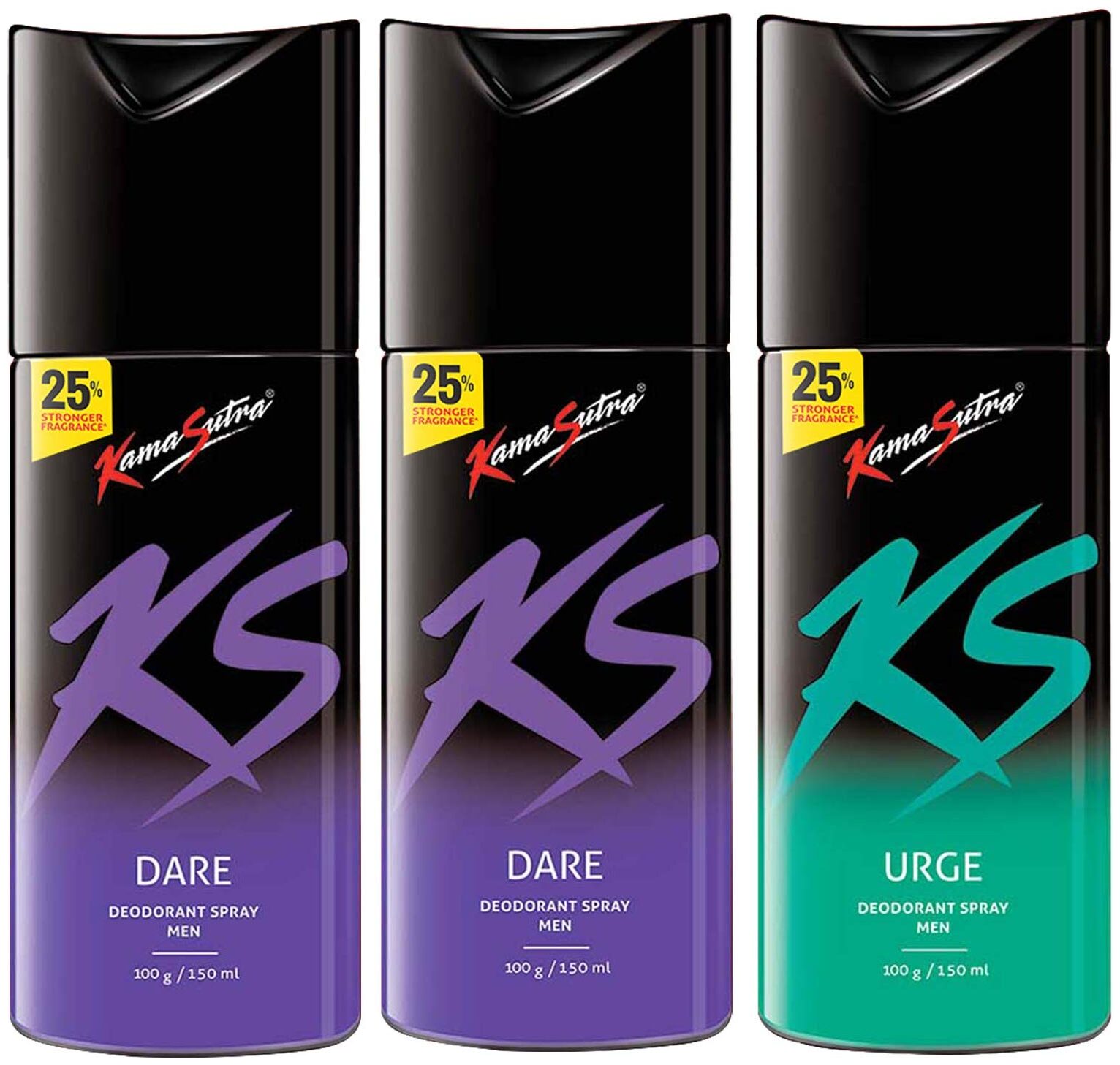 

Kamasutra Dare Dare Urge Deo Sprays - 150 ml Each
