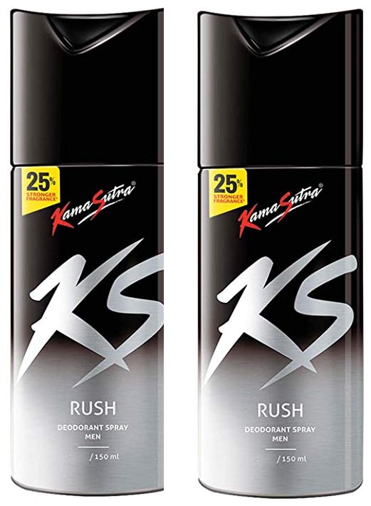 

Kamasutra Rush Deo Spray 150 ml (Pack of 2)