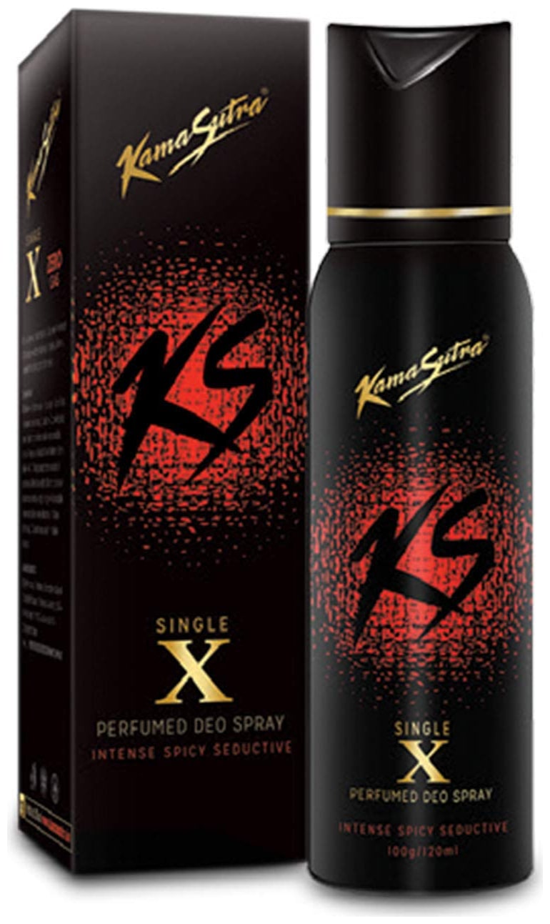 

Kamasutra Single X Perfumed Deo Spray - 120 ml