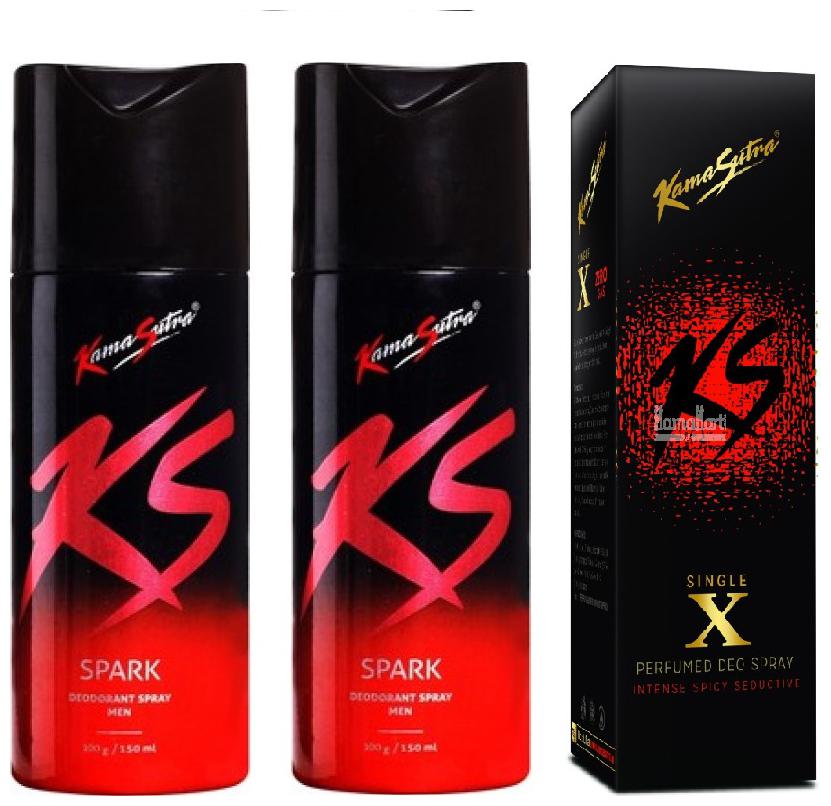 

Kamasutra Spark Spark Single X Deo Sprays - 420 ml