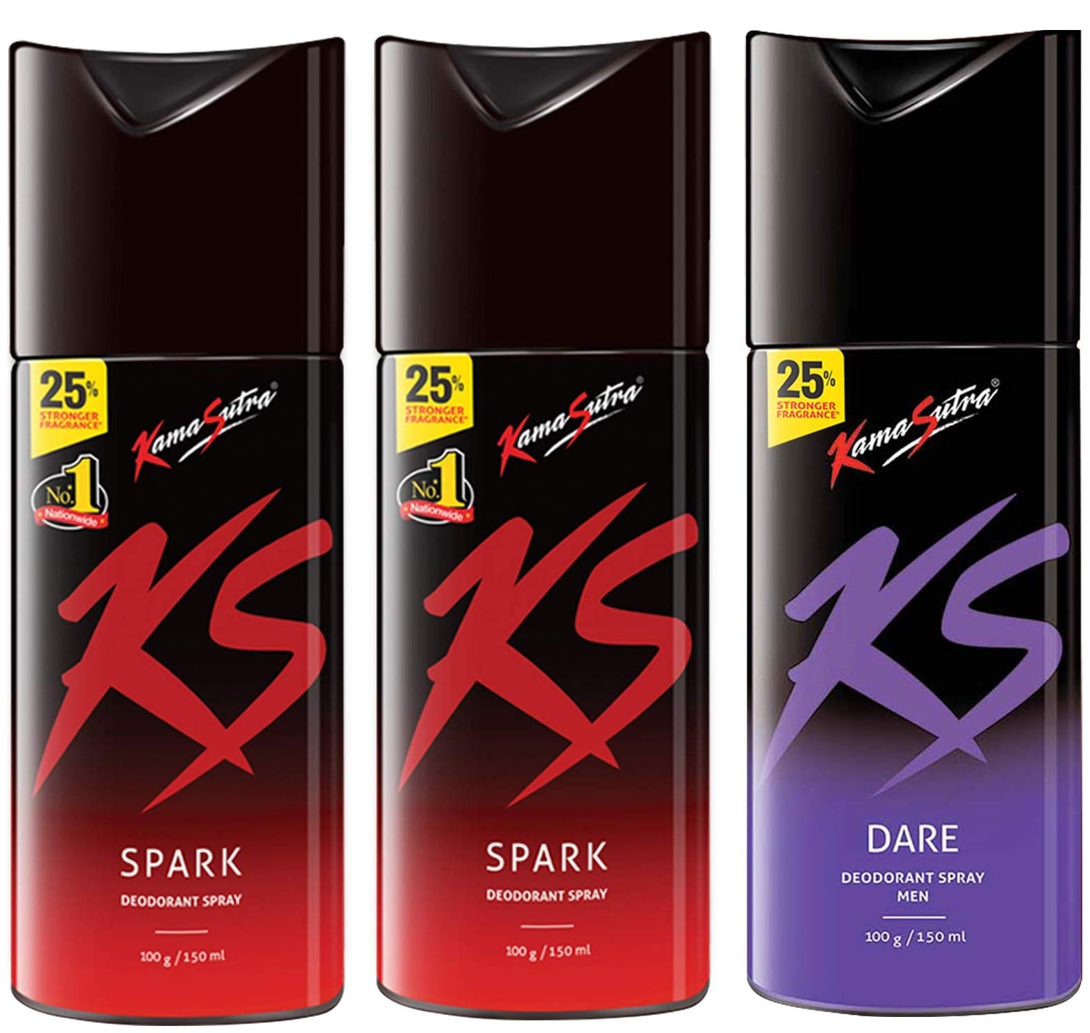 

Kamasutra ( 2 Spark Dare ) Deos Sprays - 150 ml each