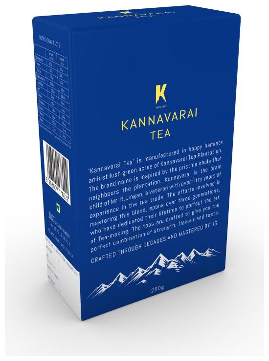 

Kannavarai Tea Royal Leaf 250 g(Pack of 4)