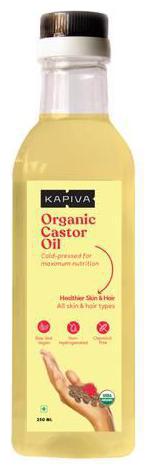 

Kapiva Ayurveda Organic Castor Oil - Healthier Hair Skin 250ml