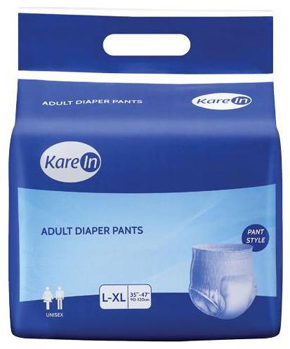 

Kare In Adult Diaper Pants (L 90-120Cm) 10 pcs