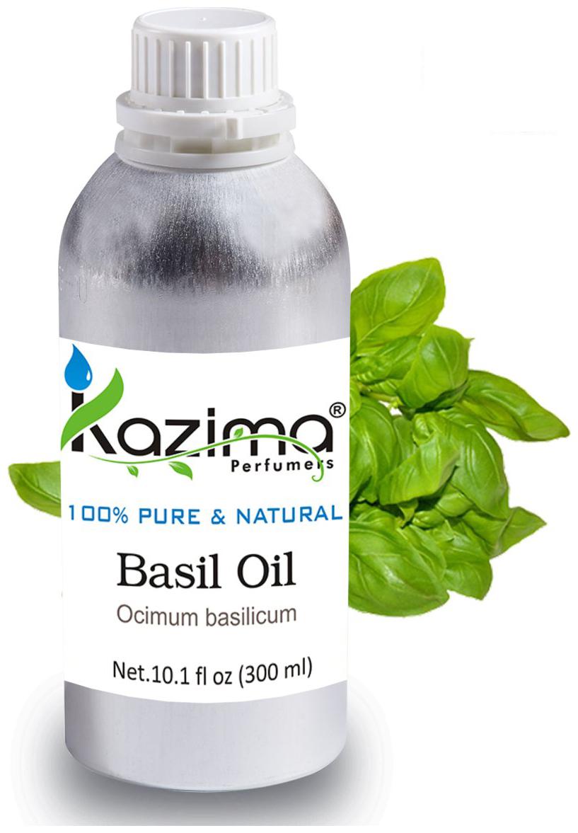 

KAZIMA Basil Tulsi Essential Oil (300ml)