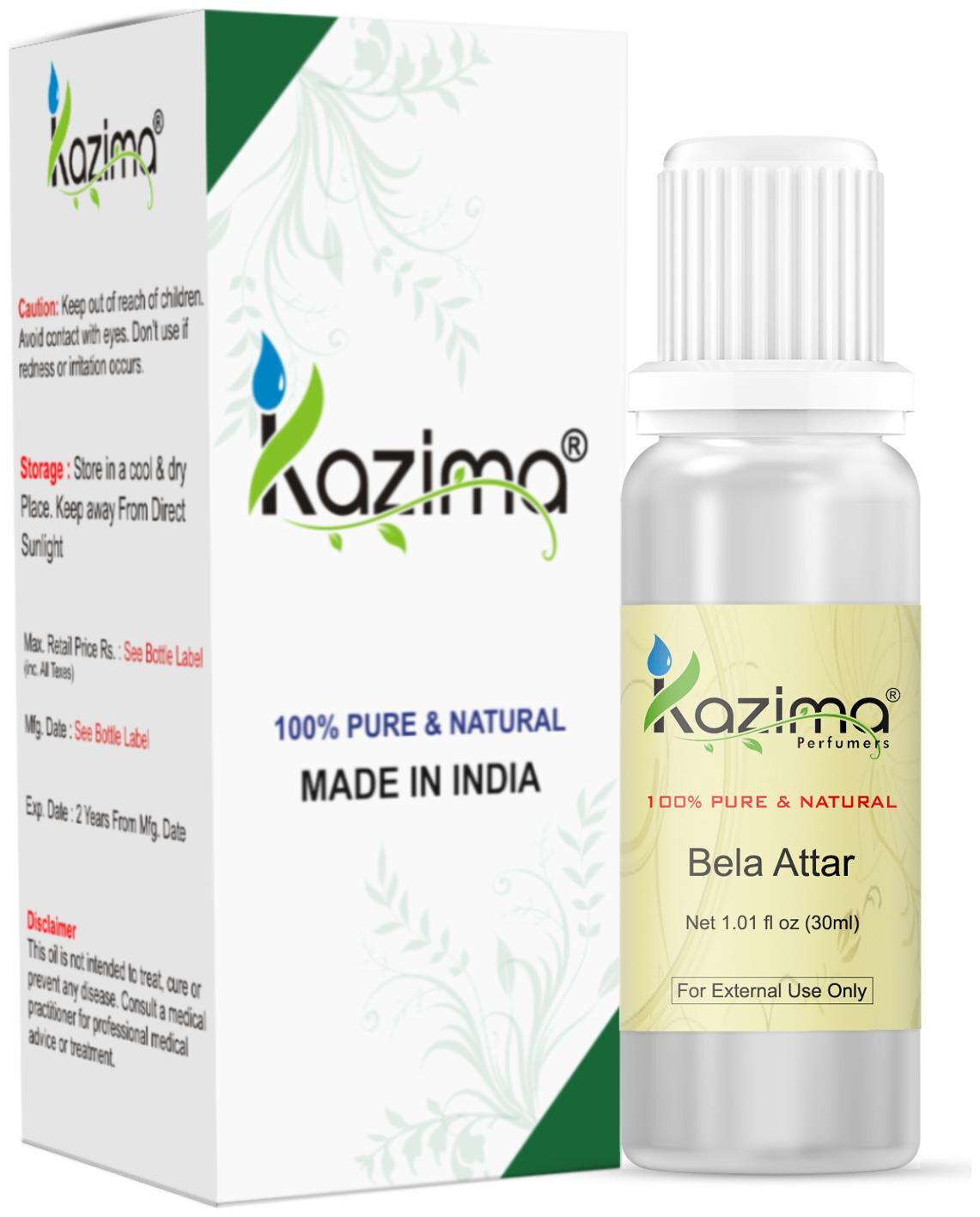 

KAZIMA Bela Attar Perfume 30ml