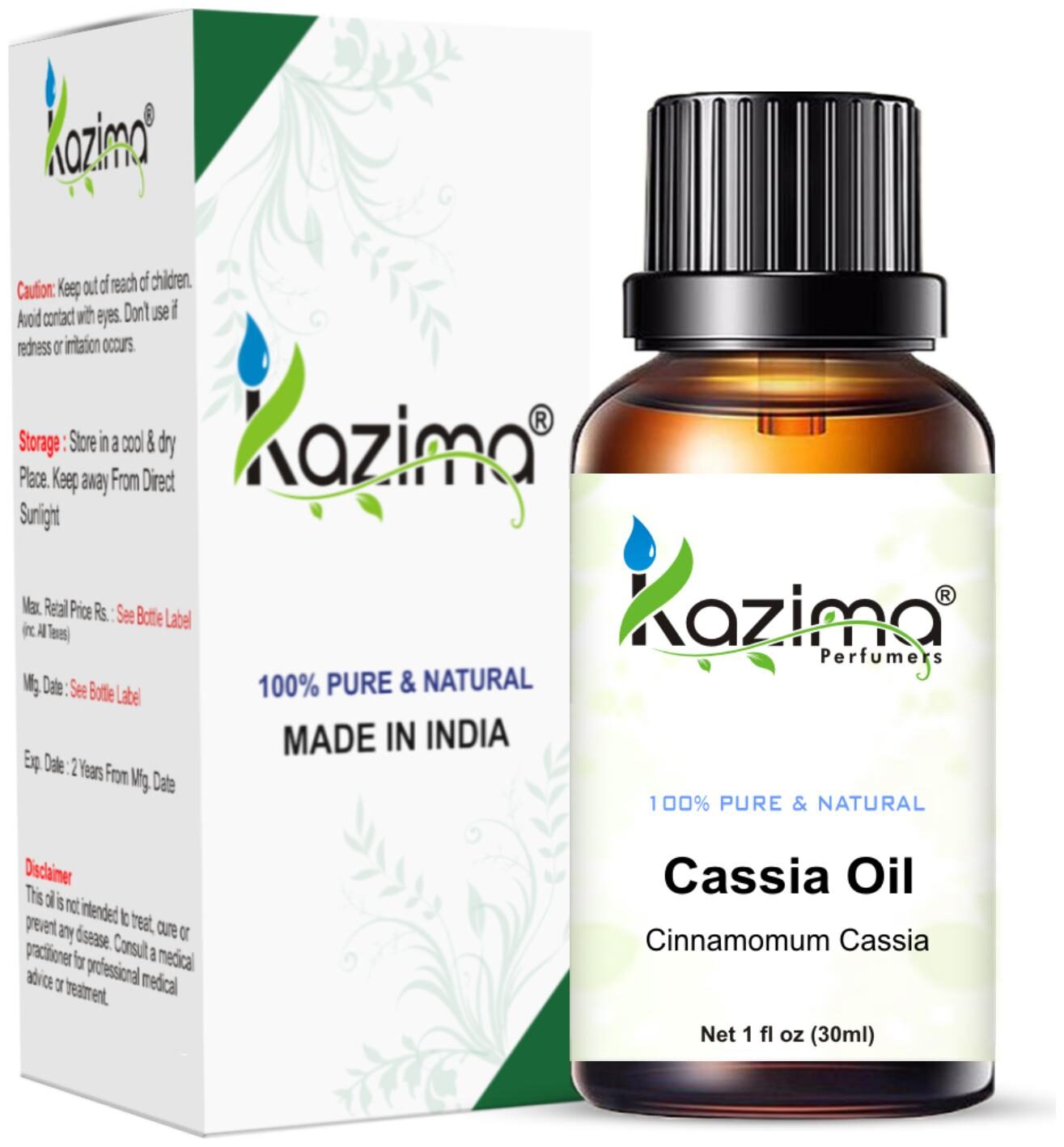 

KAZIMA Cassia Essential Oil (30ml)