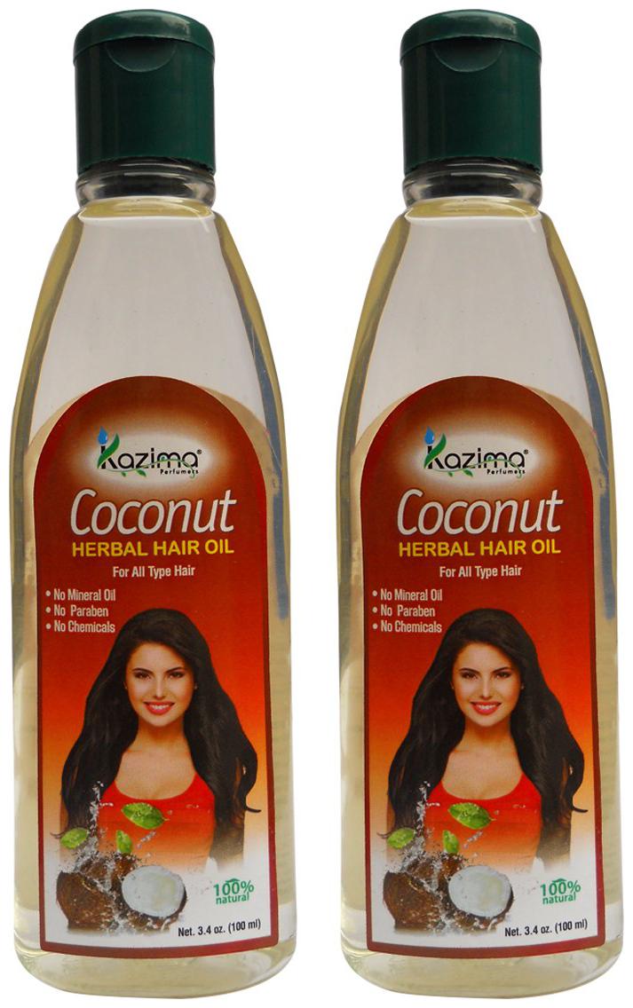 

Kazima Coconut Herbal Hair Oil (100ml Pack Of 2)