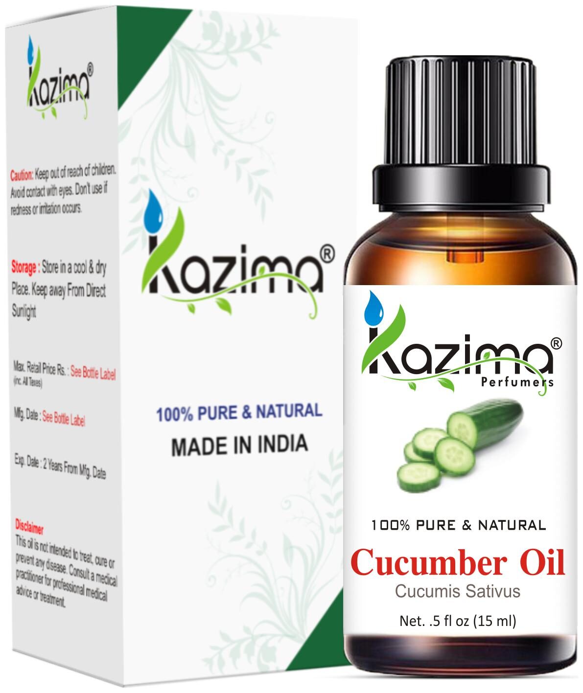 

KAZIMA Cucumber Seed Essential Oil (15 ml)
