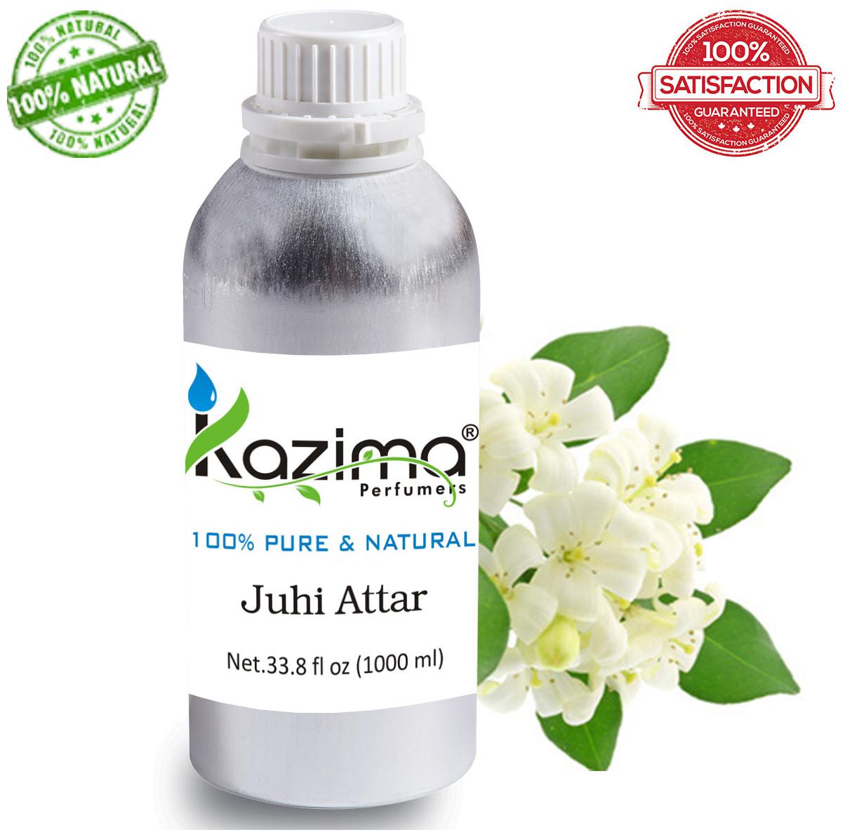 

KAZIMA Juhi Attar Perfume (1 L) - Pure Natural Undiluted
