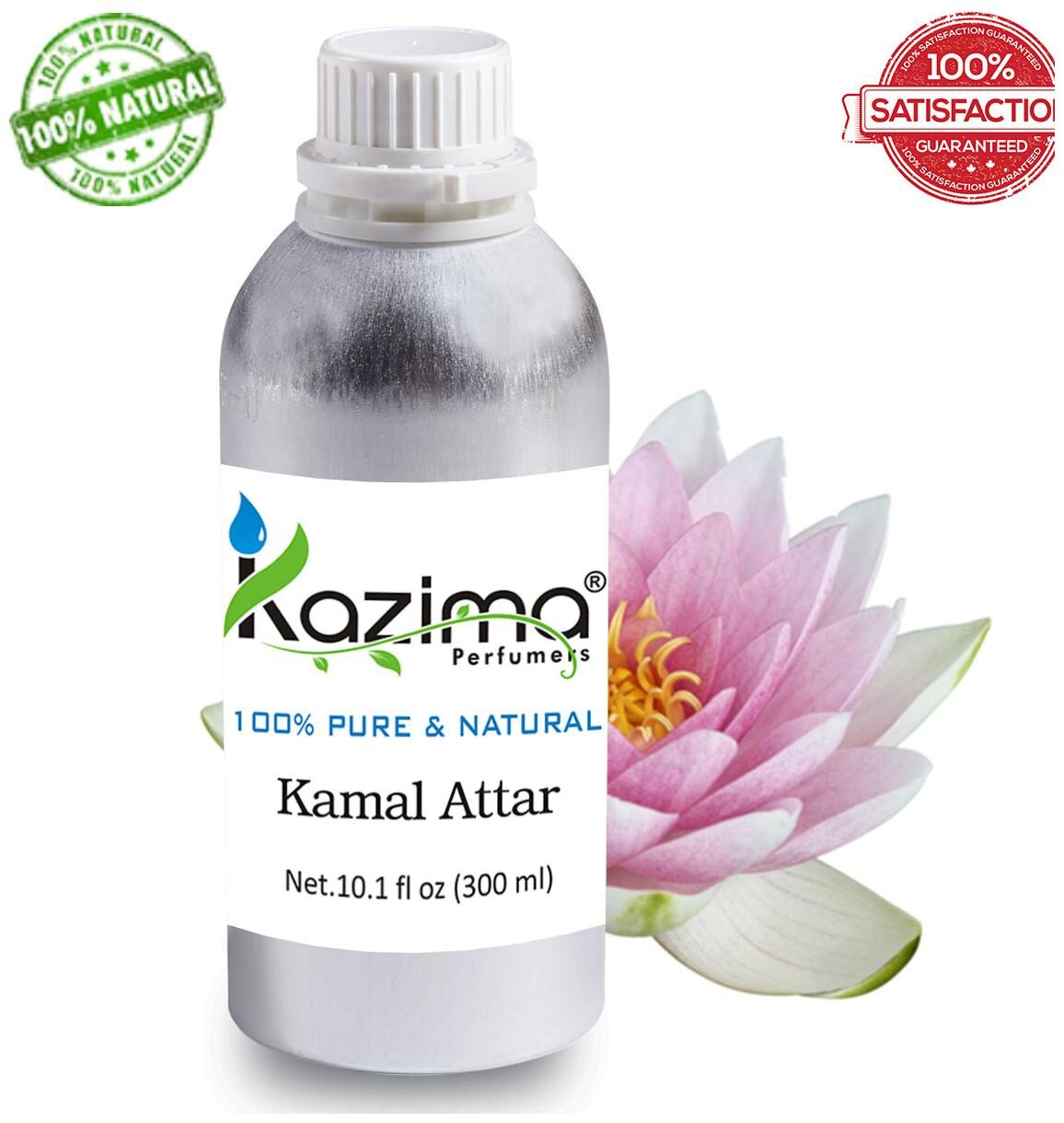 

KAZIMA Kamal Attar Perfume (300 ml) - Pure Natural Undiluted