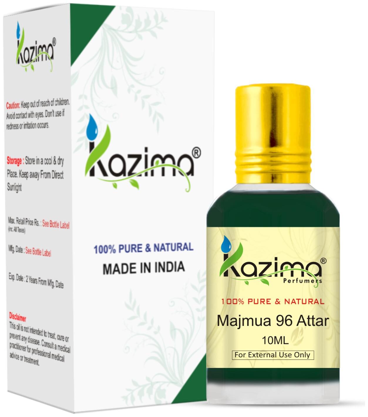 

Kazima Majmua 96 Attar Perfume For Unisex 10ml