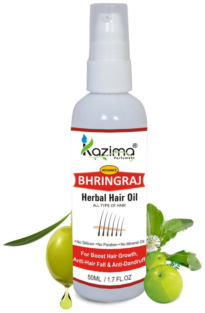 

Kazima Premium Quality Bhringraj Herbal Hair Oil (Bringha Oil) 50 ml