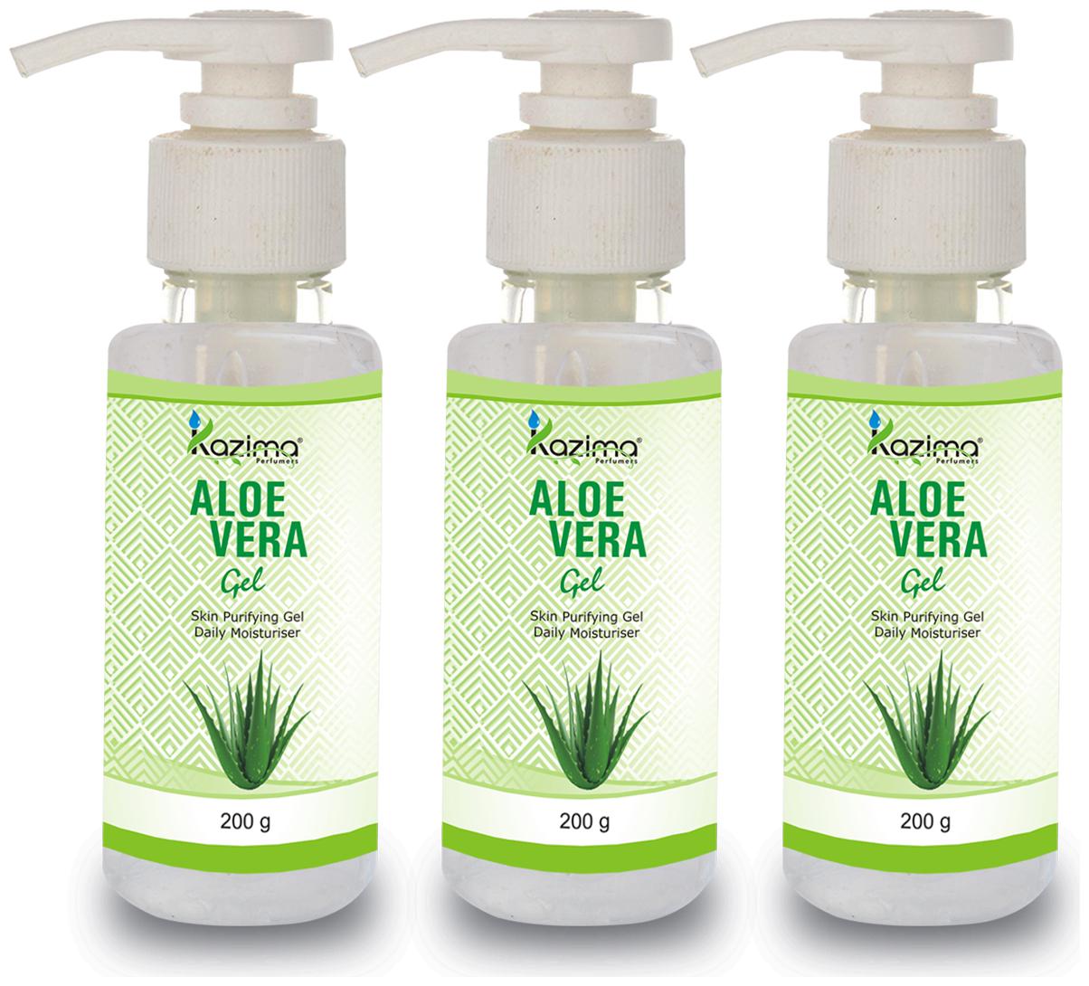 

Kazima Pure Natural Raw Aloe Vera Gel 200 g (Pack Of 3)