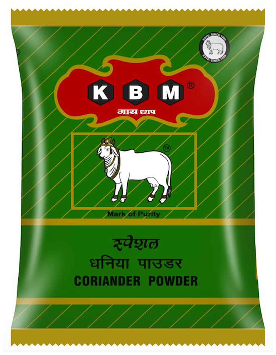 

KBM GAI CHAAP CORIANDER POWDER (DHANIYA POWDER) (200 g)