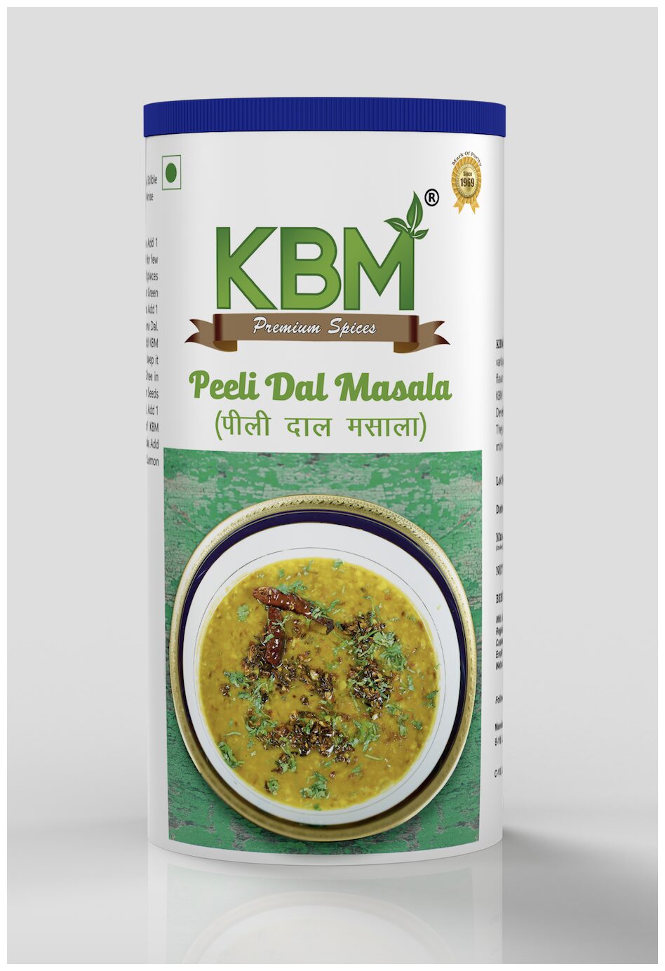 

KBM Premium Peeli Dal Masala (100 g)