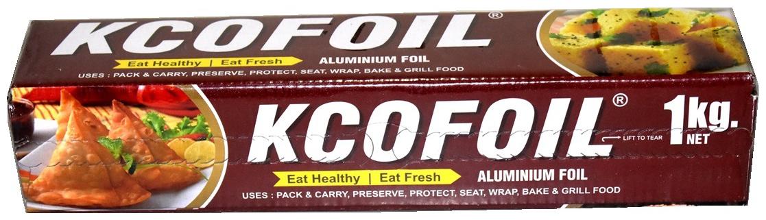 

KCOFOIL Aluminium Foil 1 kg Net Aluminium Foil Guaranteed