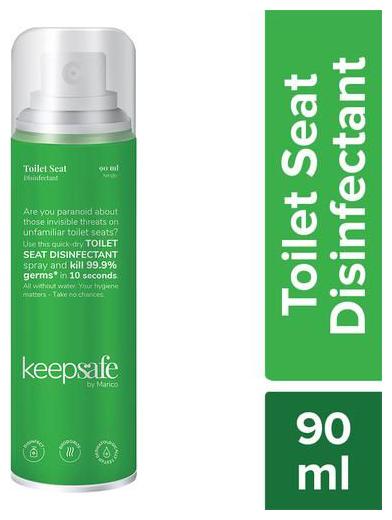 

KeepSafe by Marico Toilet Seat Disinfectant Spray 90 ml