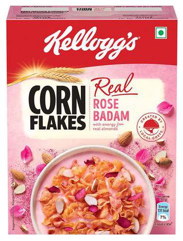 

Kellogg s Cornflakes Real Rose Badaam 120 g