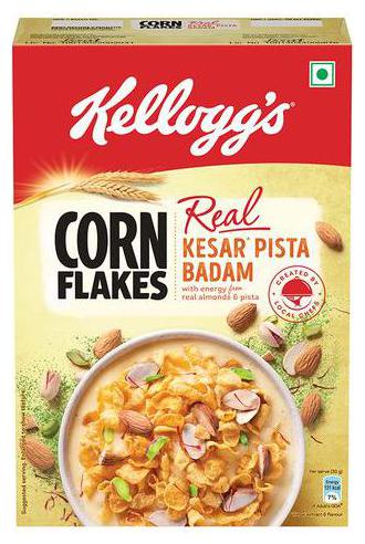 

Kellogg s Cornflakes - Real Kesar Pista Badaam 280 g