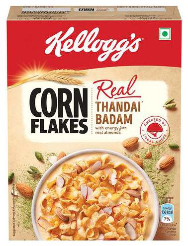 

Kellogg s Cornflakes - Real Thandai Badaam 120 g