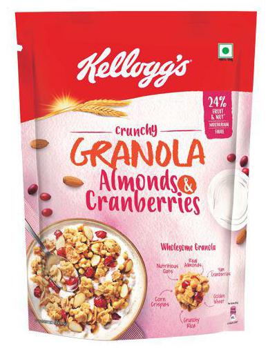 

Kellogg s Crunchy Granola Almonds and Cranberries 150 g