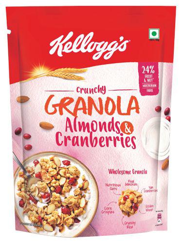 

Kellogg s Crunchy Granola Almonds and Cranberries 150 g
