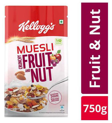 

Kellogg s Muesli - Crunchy Fruit Nut 750 g