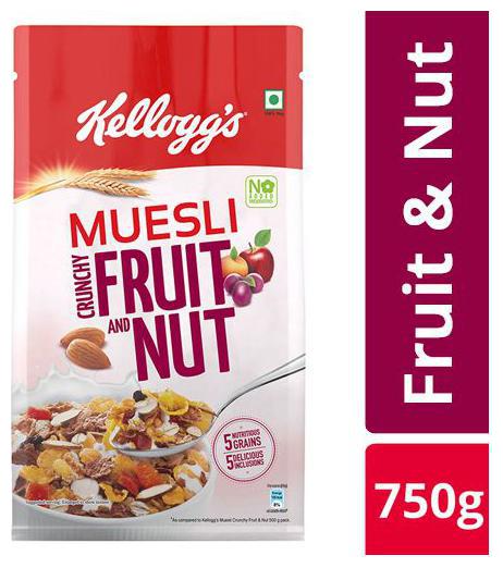 

Kellogg s Muesli - Crunchy Fruit Nut 750 g
