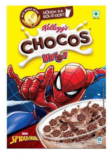 

Kelloggs Chocos Webs 300 g