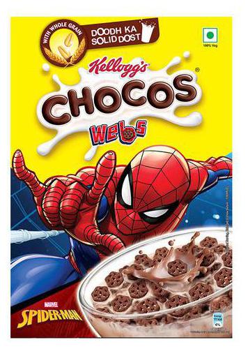 

Kelloggs Chocos Webs 300 g