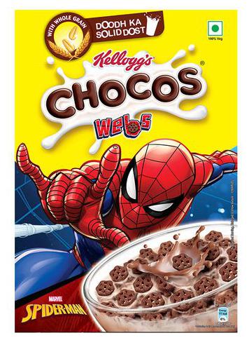 

Kelloggs Chocos Webs 300 g