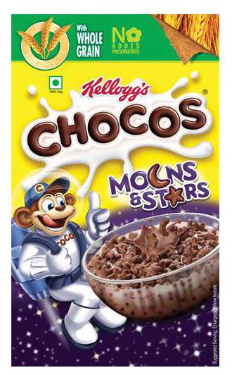 

Kelloggs Choco Moon Stars 700 g