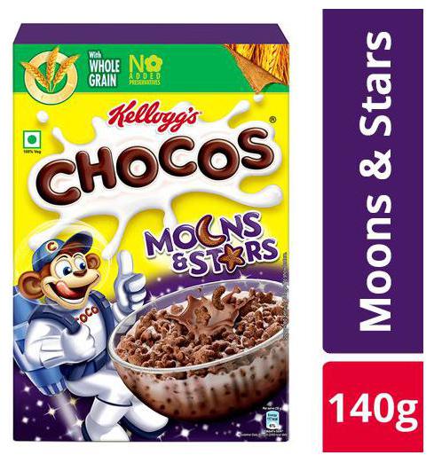

Kelloggs Choco Moon Stars 140 g