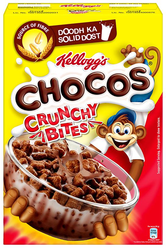 

Kelloggs Chocos Crunchy Bites 375 g