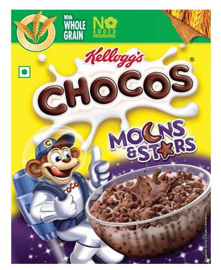 

Kelloggs Chocos - Moon and Stars 350 g