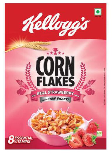 

Kelloggs Corn Flakes Strawberry 275 g