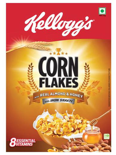 

Kelloggs Corn Flakes Almond Honey 300 g